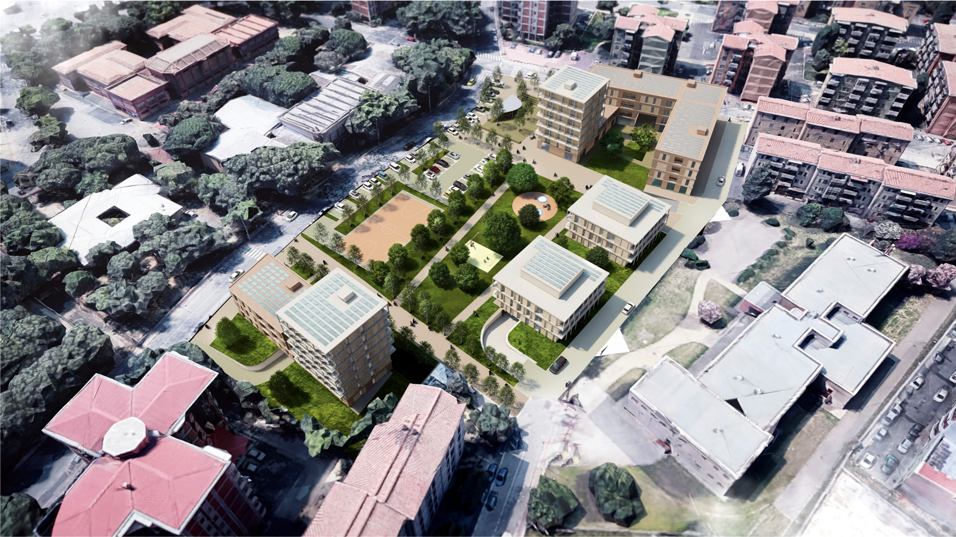 Come diventerà Piazza Granatieri di Sardegna - rendering