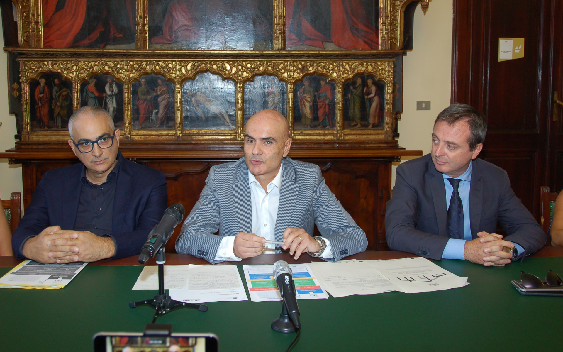 Alessandro Sorgia - la conferenza stampa