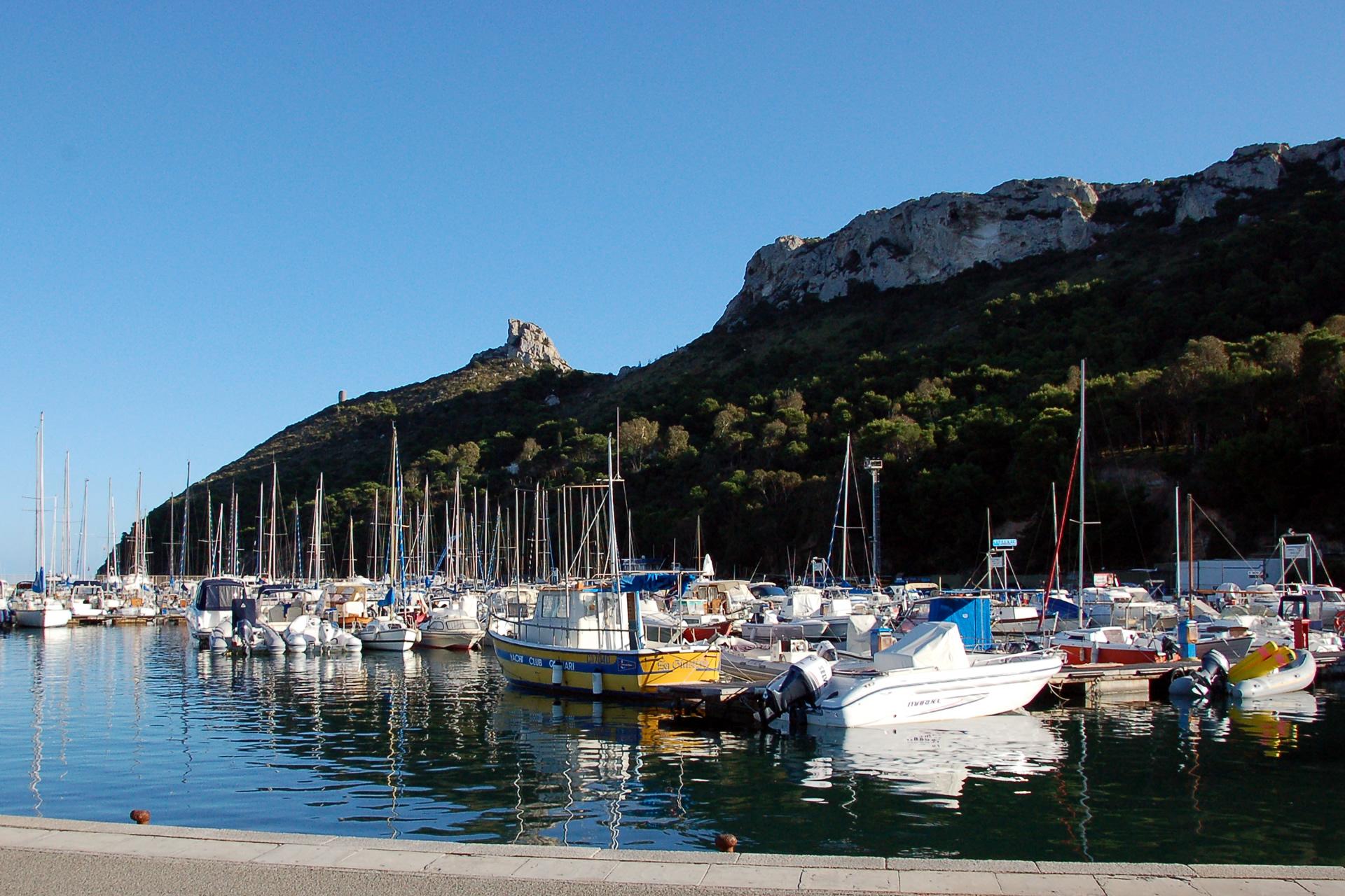 Cagliari - Marina Piccola in una foto di repertorio