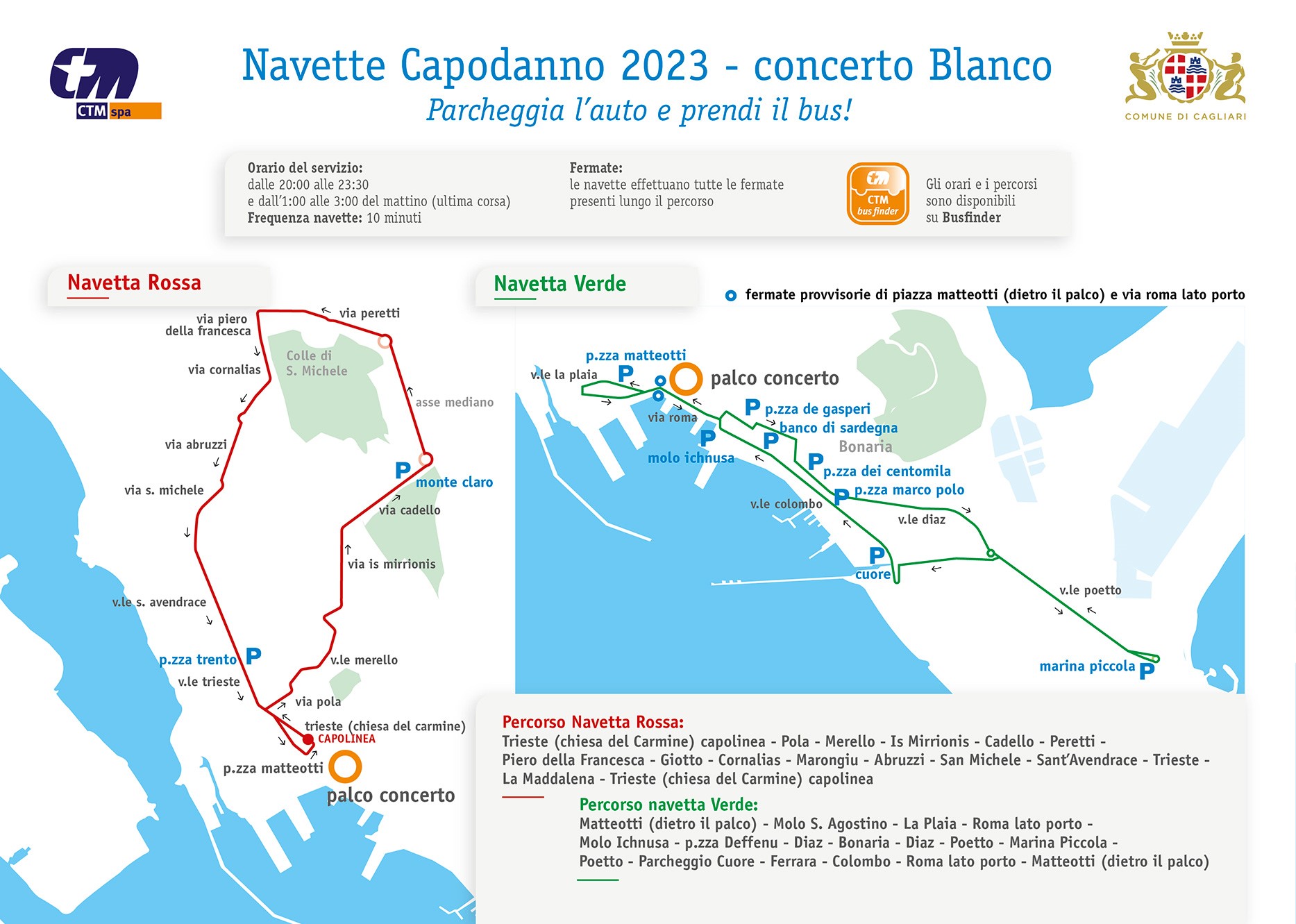 Navette Ctm Capodanno 2023