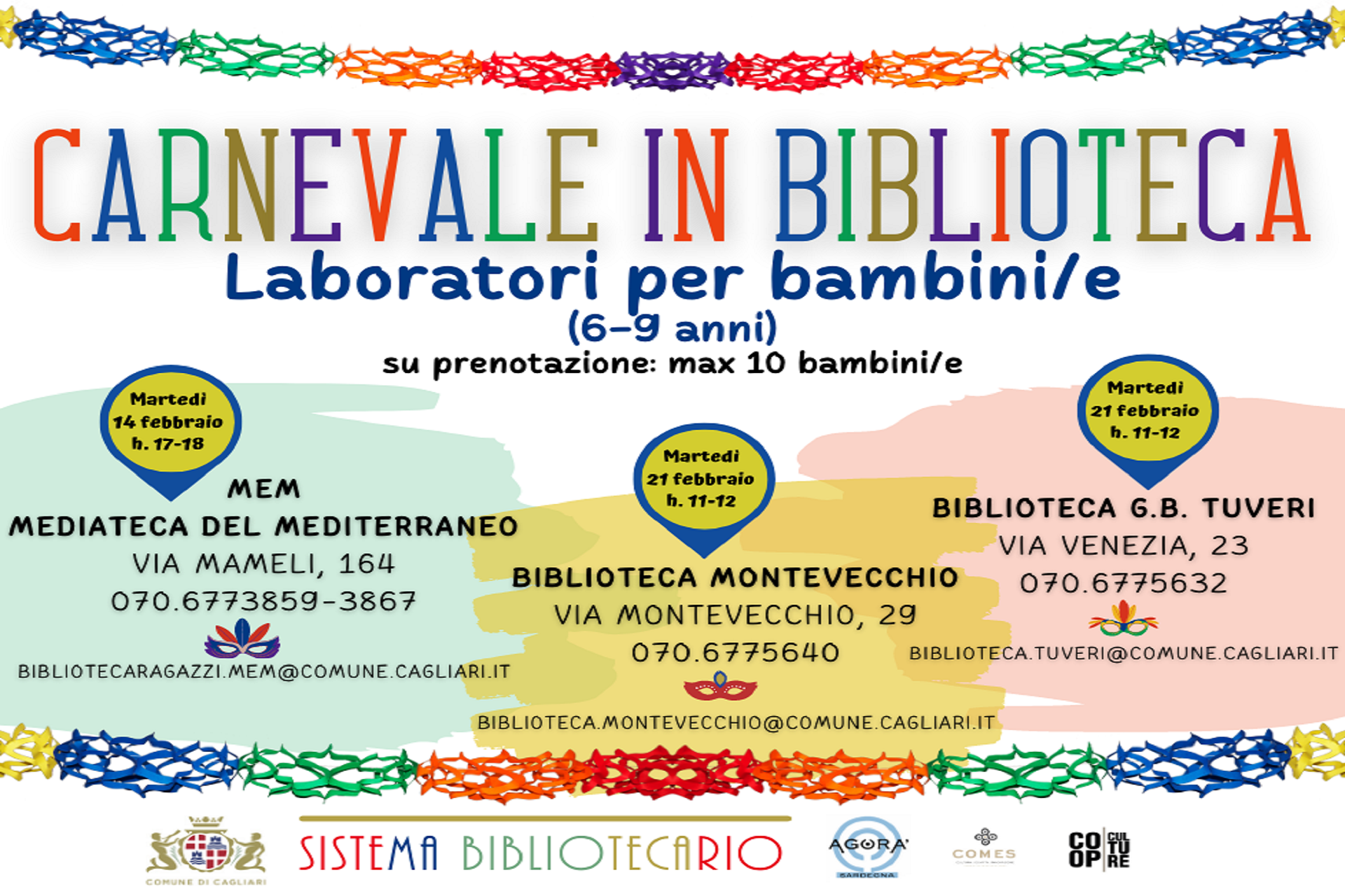 Carnevale in Biblioteca 2023