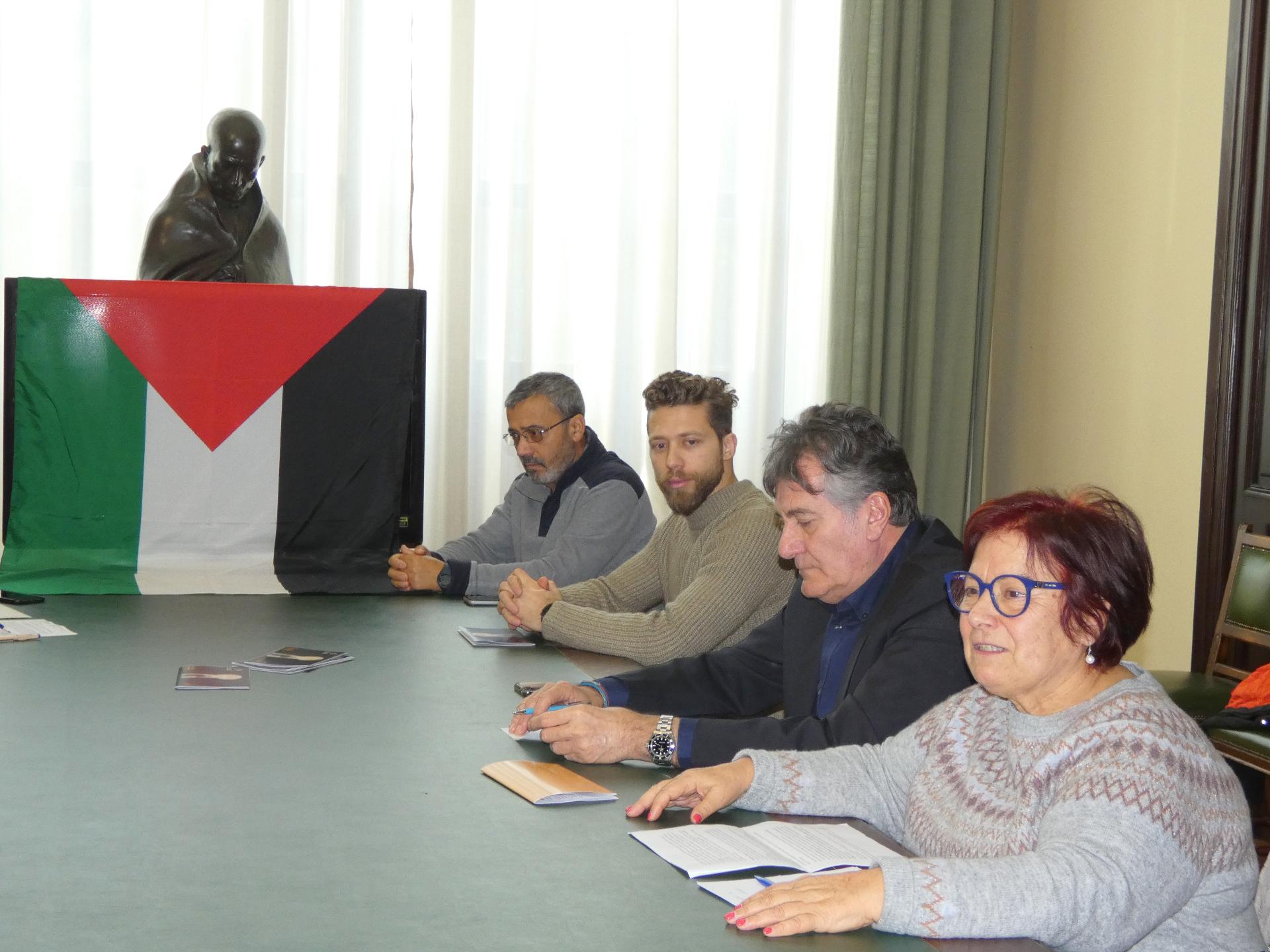 Il presidente Tocco alla presentazione Al Ard Film Festival 2023