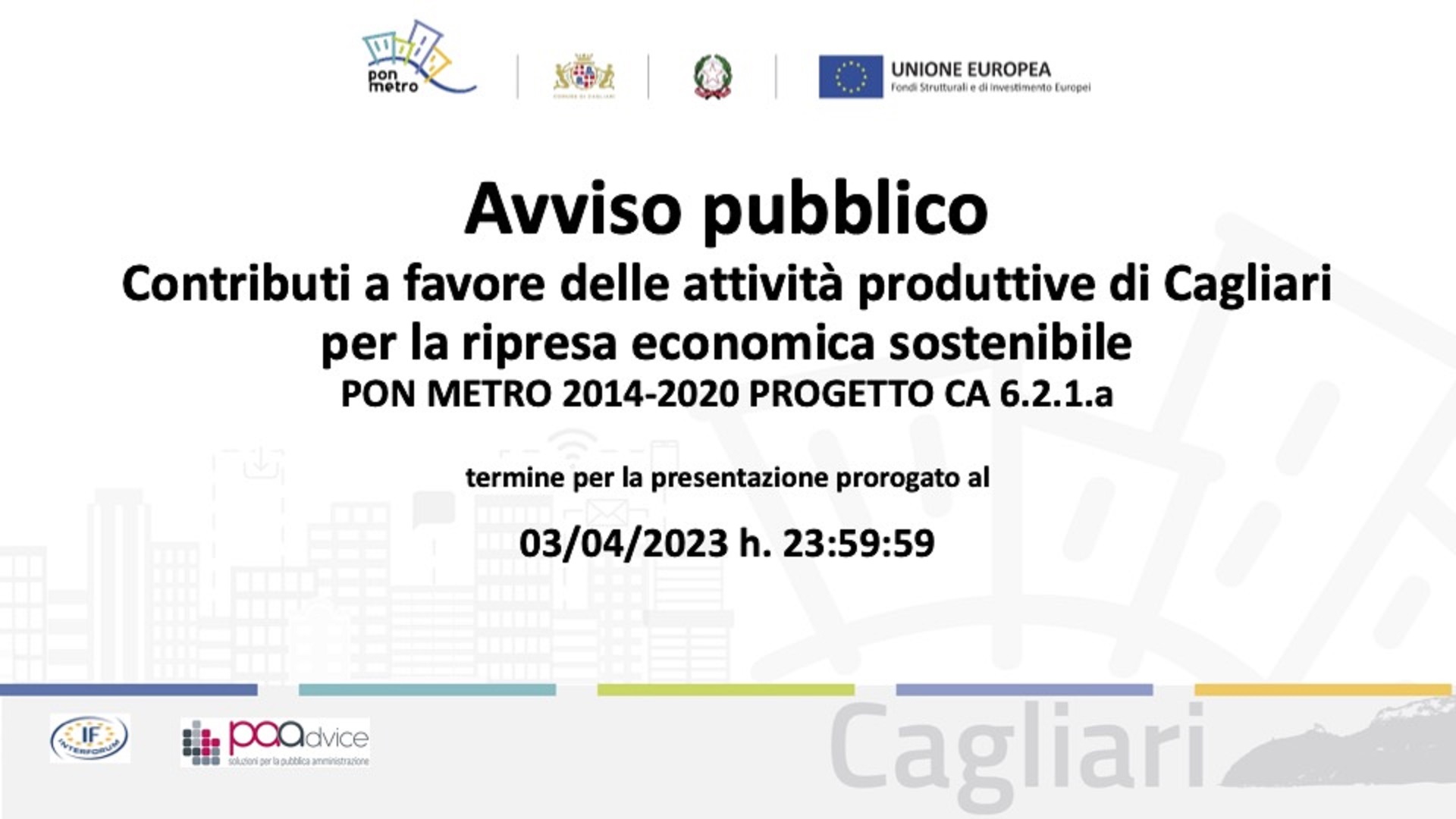 Proroga Avviso