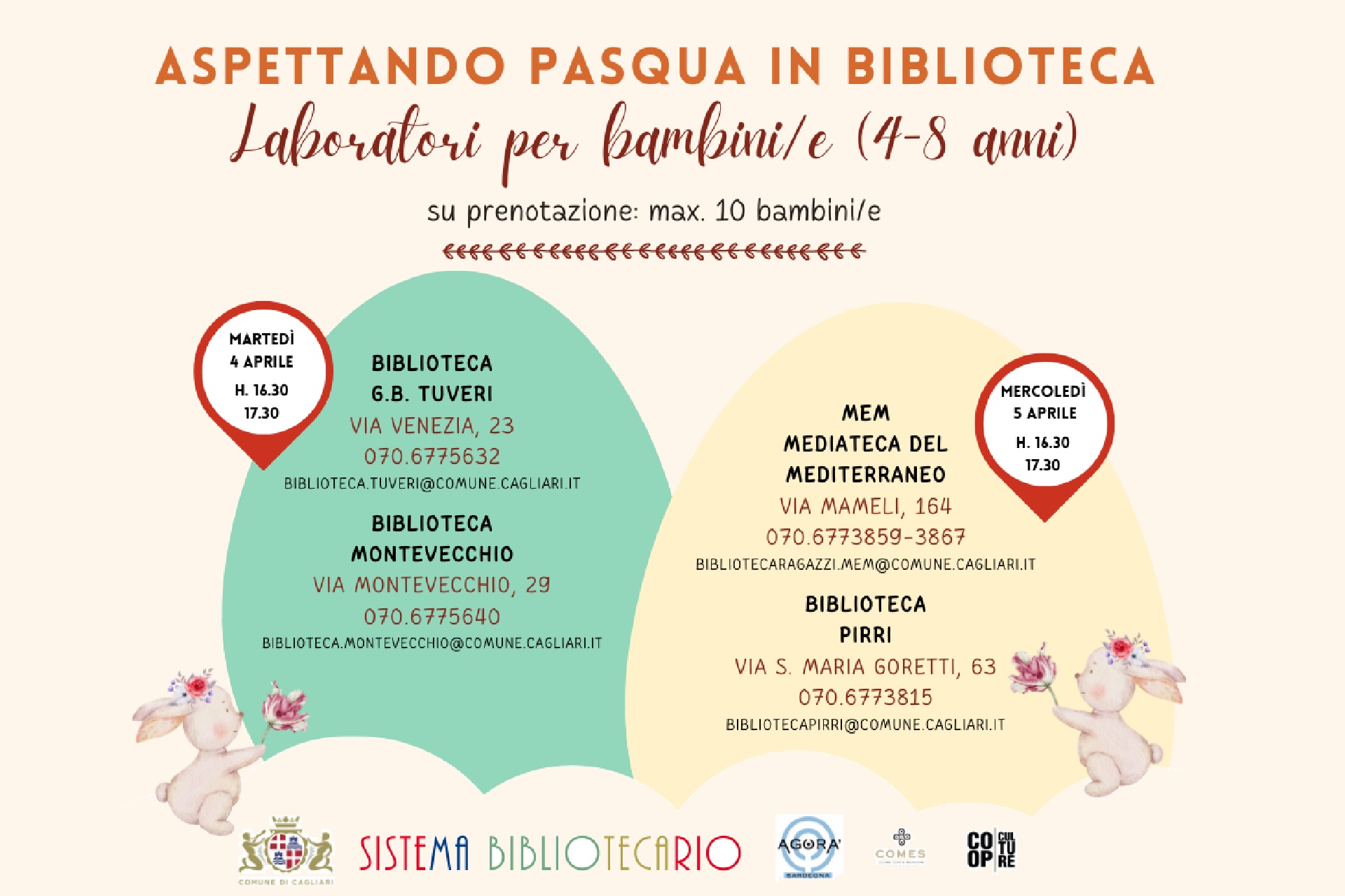Aspettando Pasqua alla Biblioteca 2023