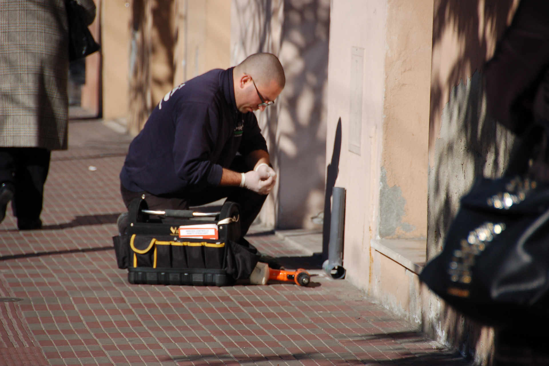 Intervento di derattizzazione (archivio)