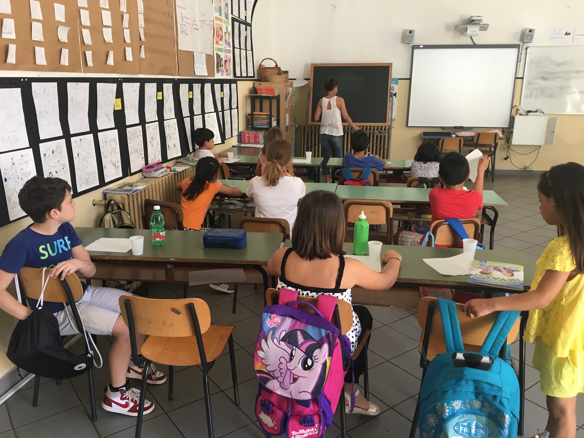 A scuola (archivio)