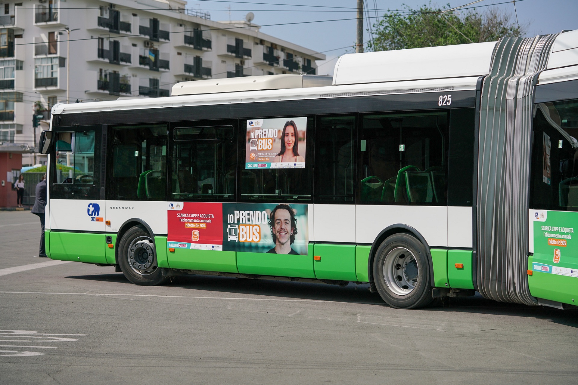 La campagna "Io prendo il bus"