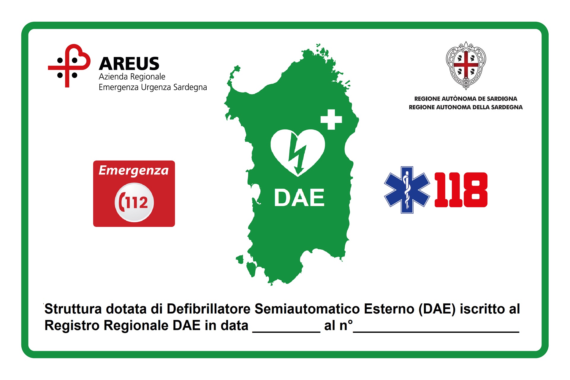 Istituzione nuovo Registro DAE