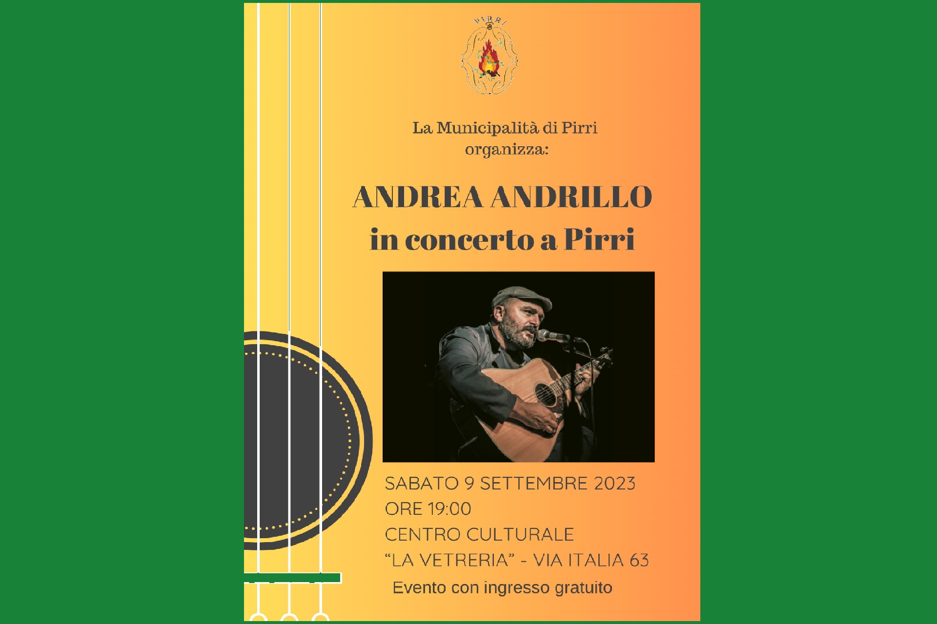 Cagliari - Concerto Andrea Andrillo