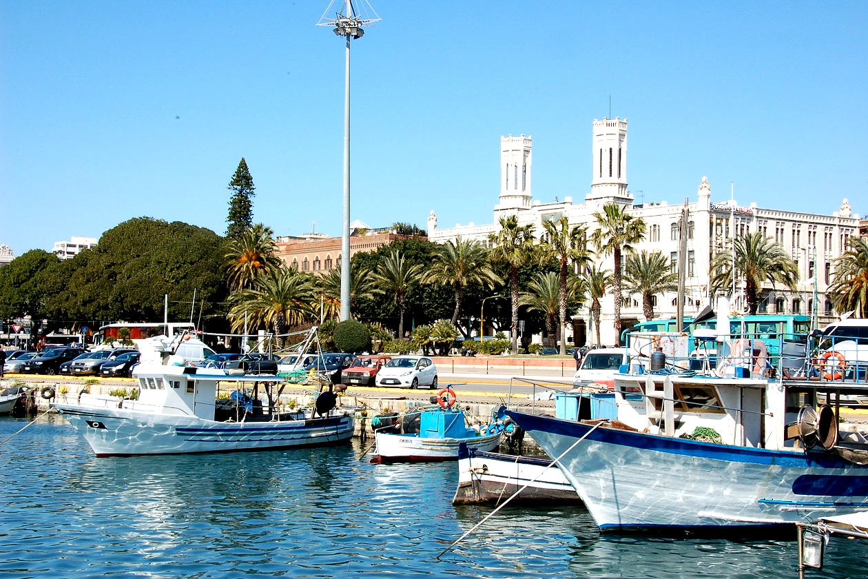 Uno scorcio del Porto di Cagliari