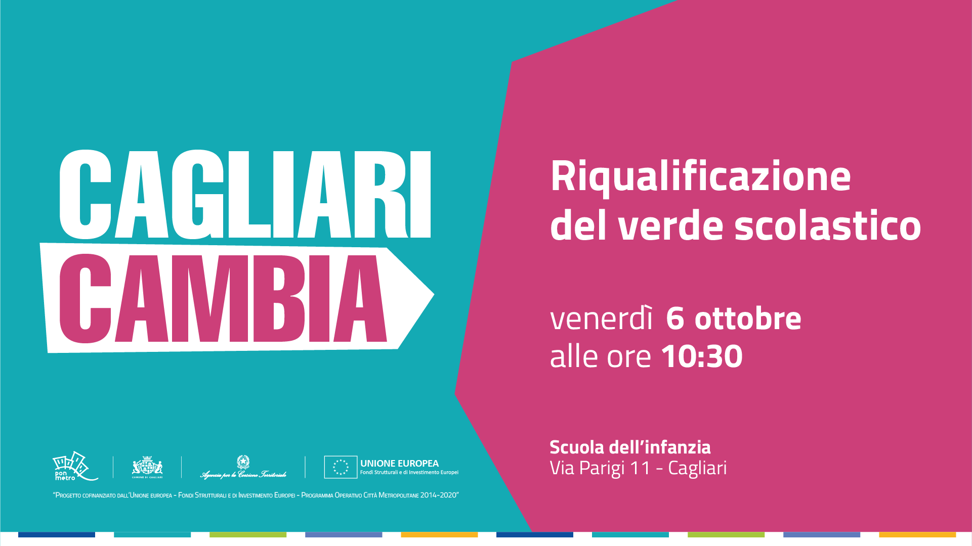 La locandina della conferenza stampa