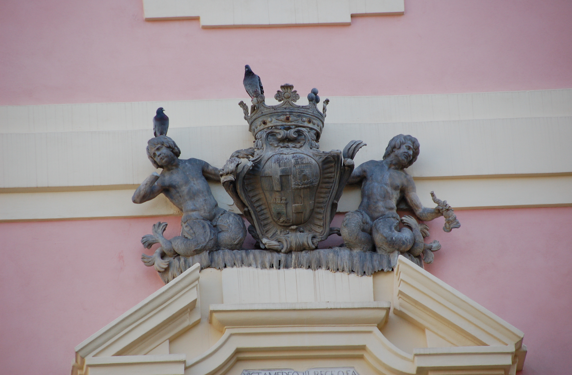 Cagliari - fregio Palazzo di Città