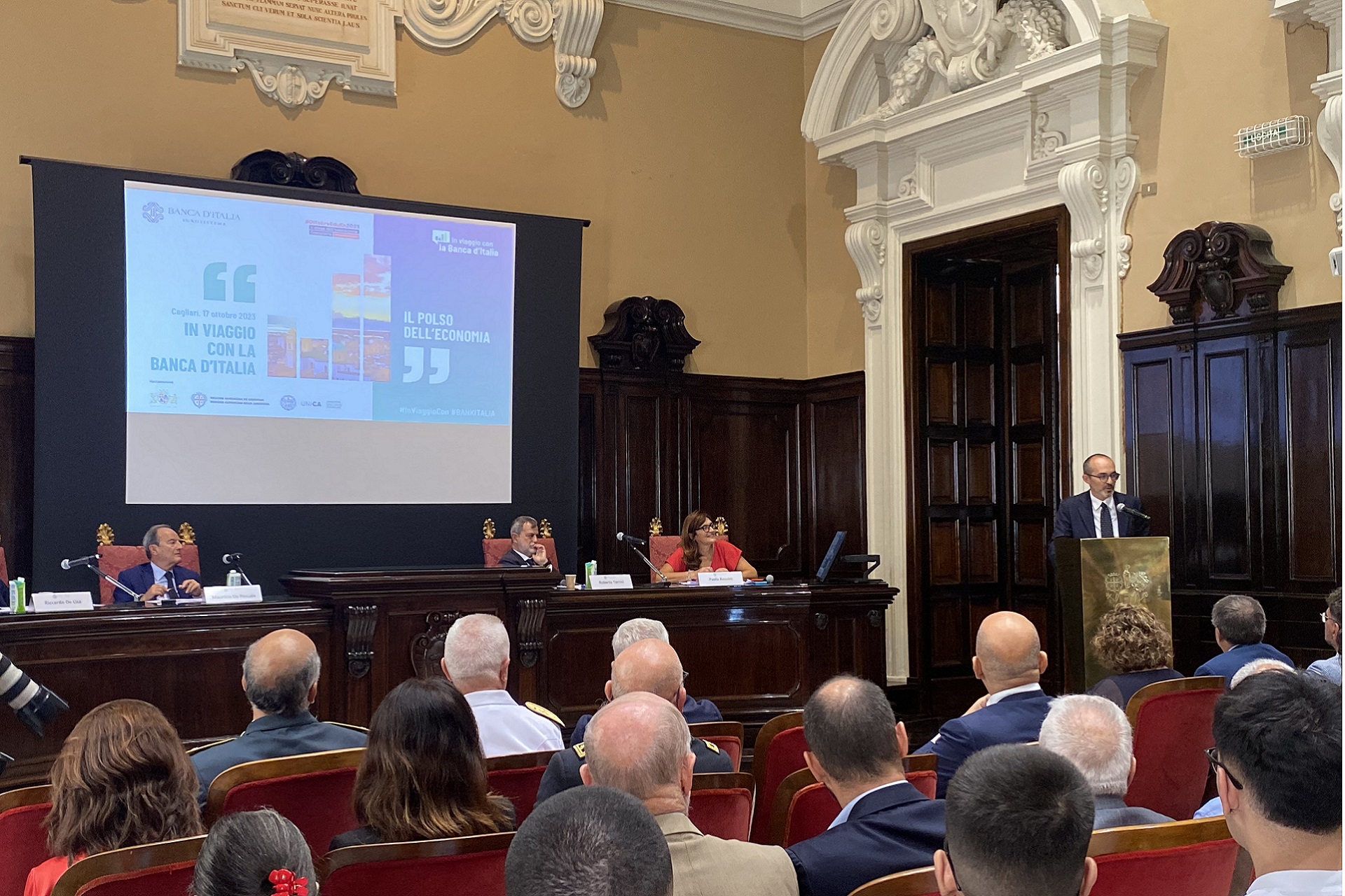 Il sindaco Truzzu allincontro "Il polso dell'economia"