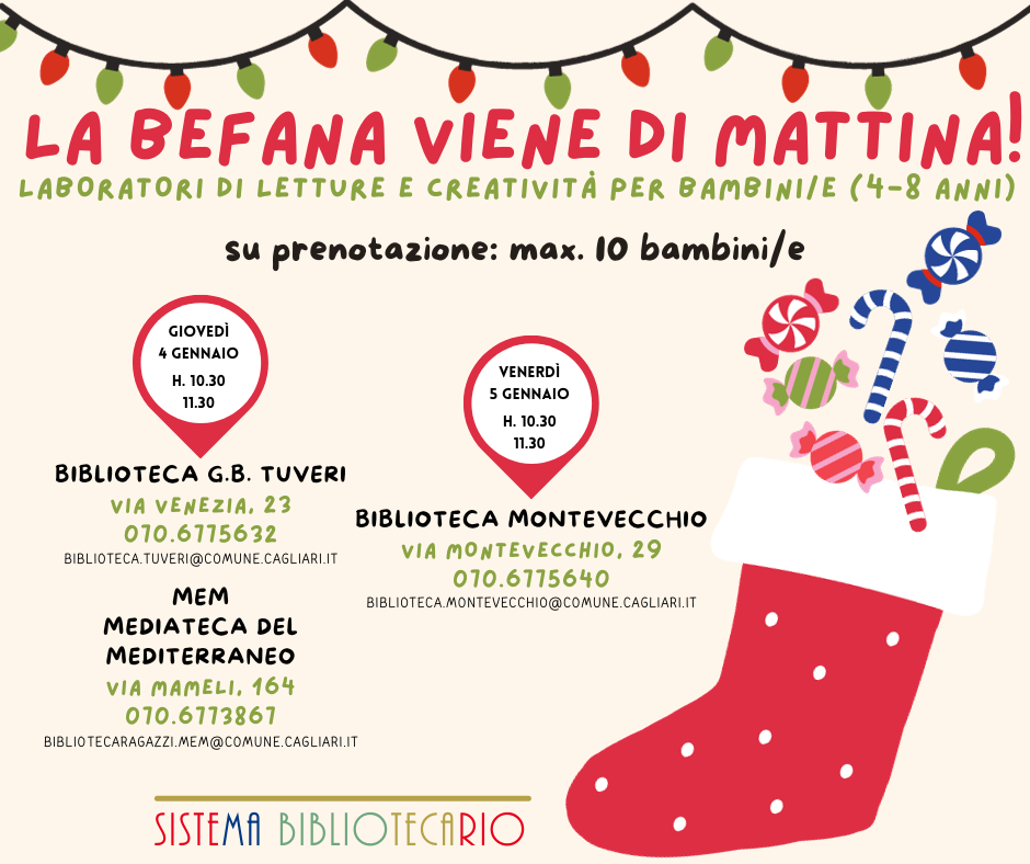 Cagliari - La Befana viene di mattina!