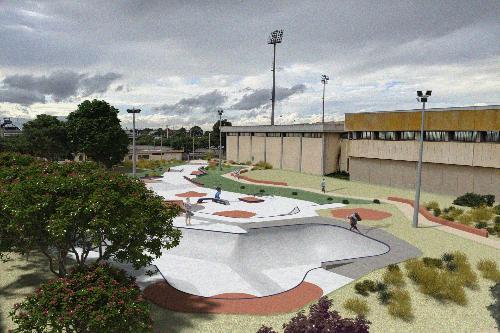 progetto Monte Mixi skatepark render 1