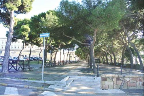viale Buoncammino prima dei lavori