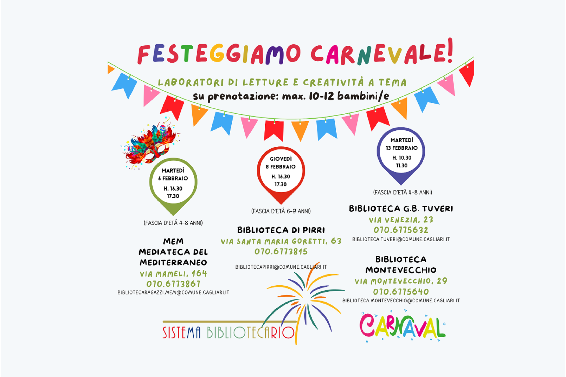 Cagliari - Festeggiamo Carnevale 2024
