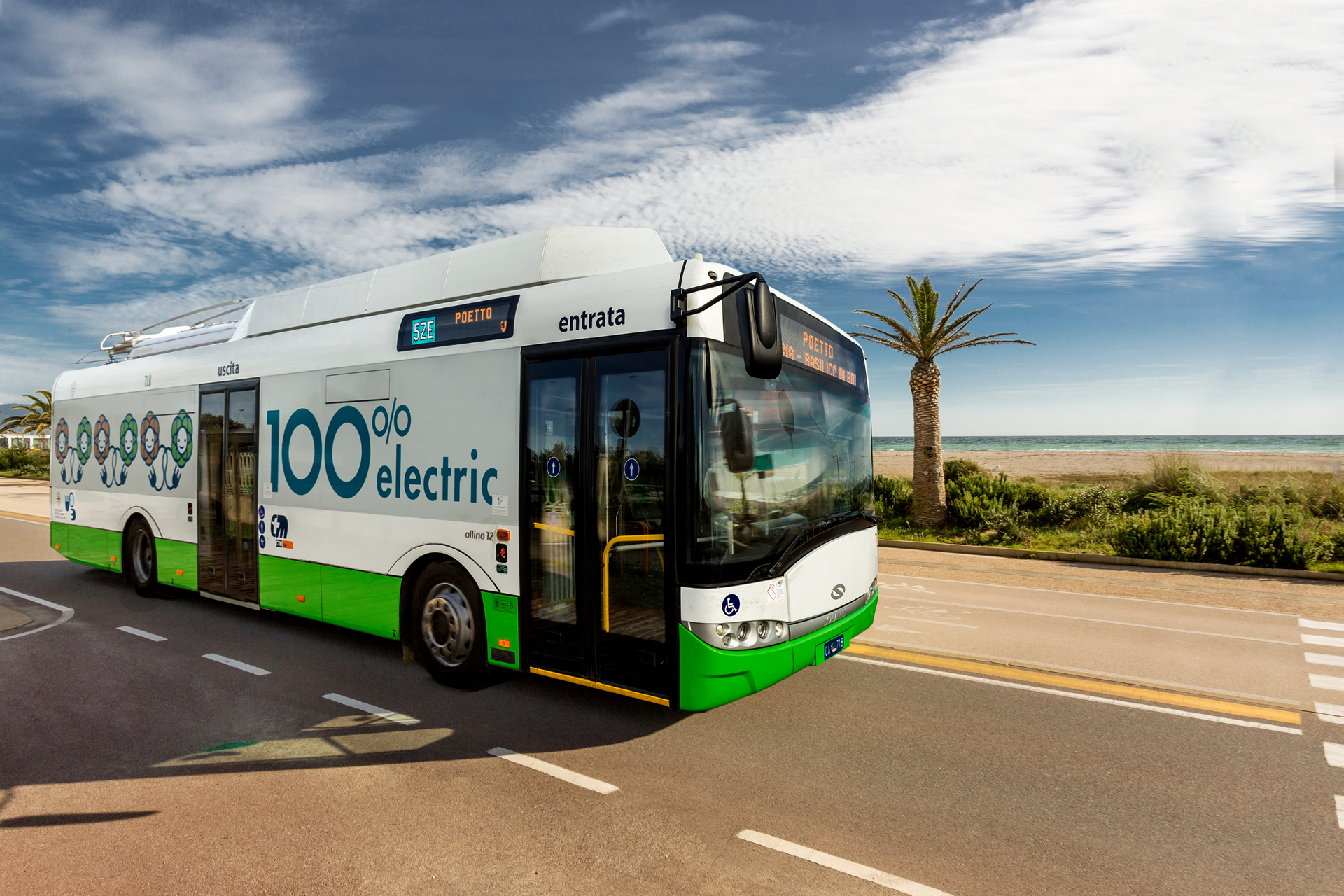 Bus Ctm a Cagliari
