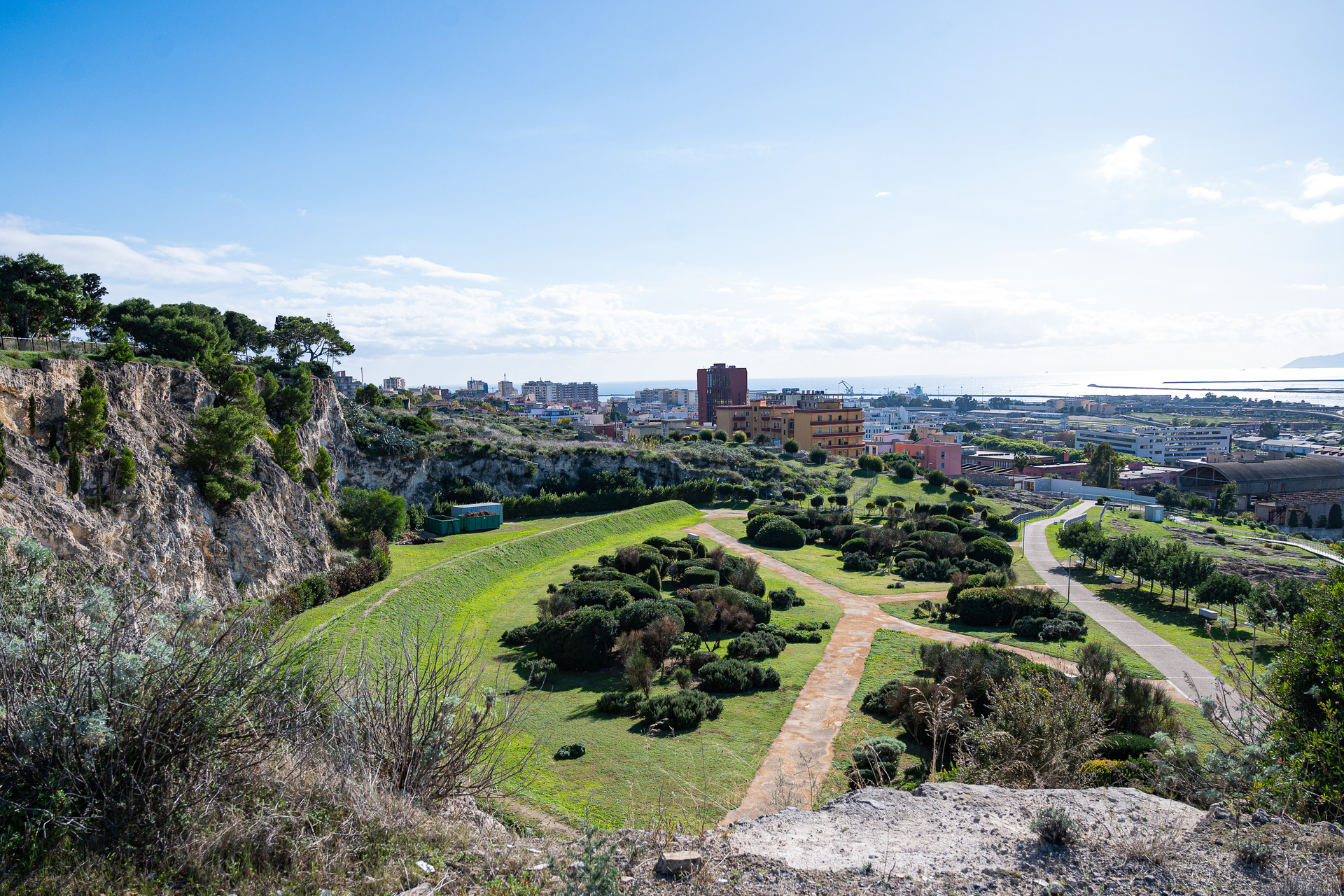 area verde Parco di Tuvixeddu