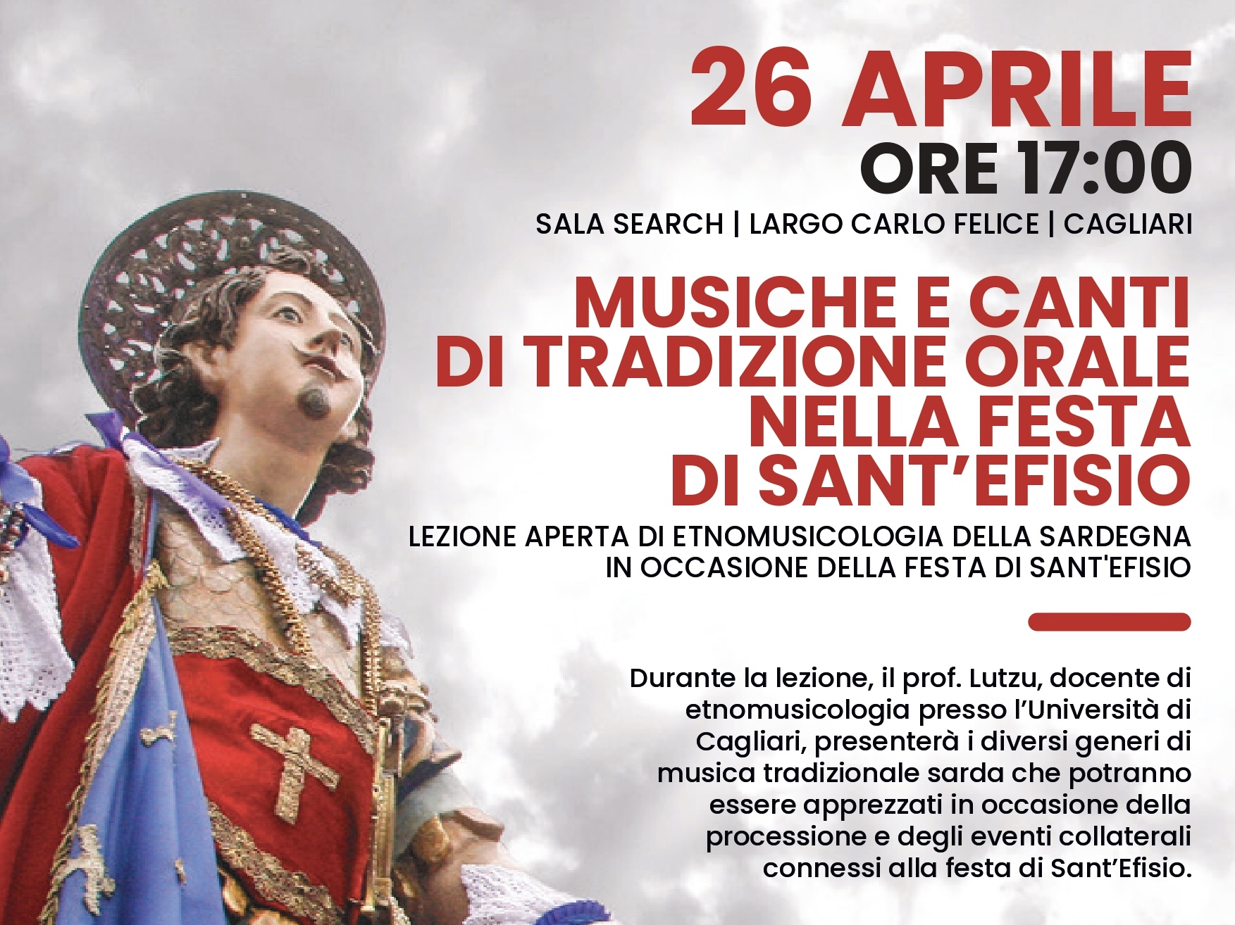 Musiche e canti di tradizione orale nella Festa di Sant’Efisio