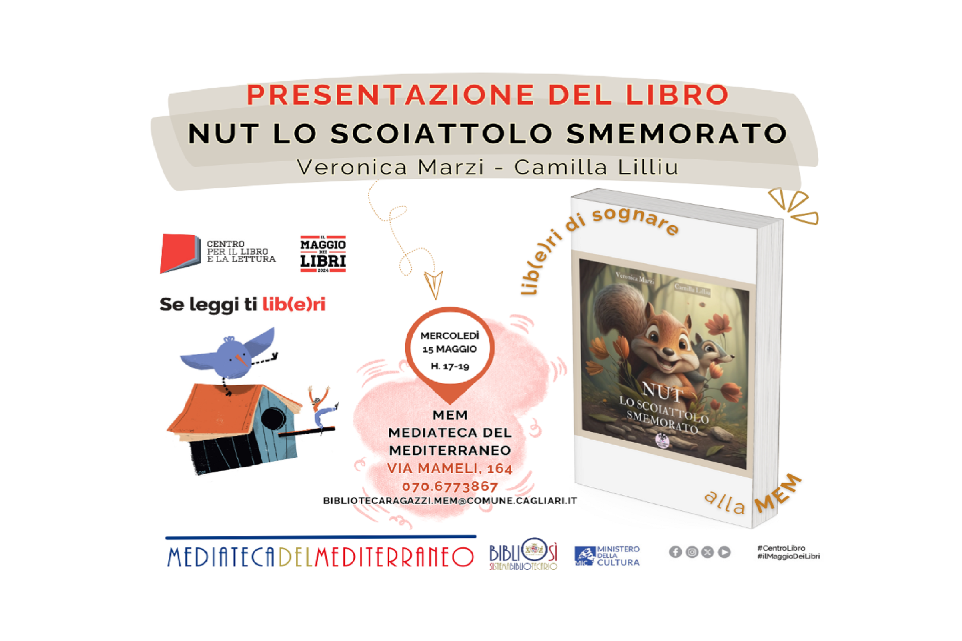Nut lo scoiatolo smemorato - Maggio dei libri