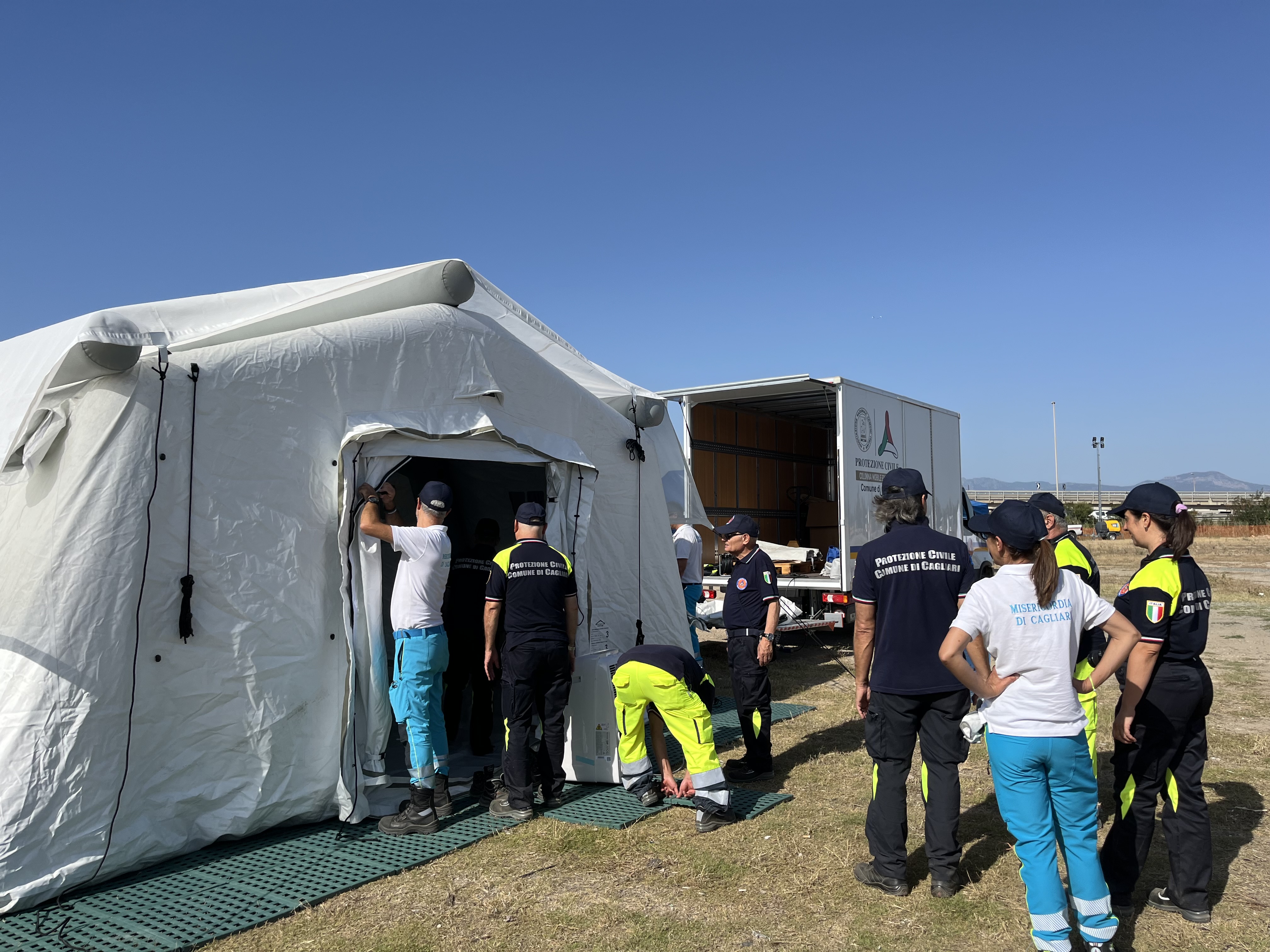 Cagliari - Protezione Civile