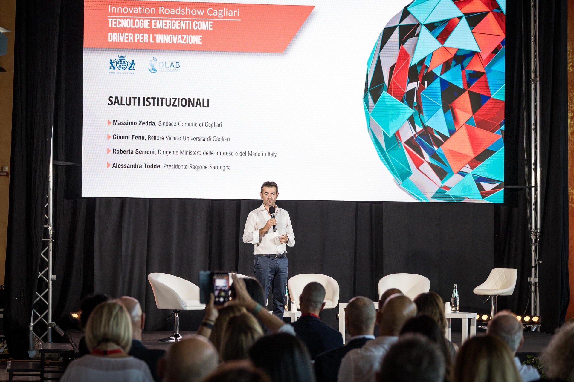 Il Sindaco Zedda inaugura l'Innovation Roadshow