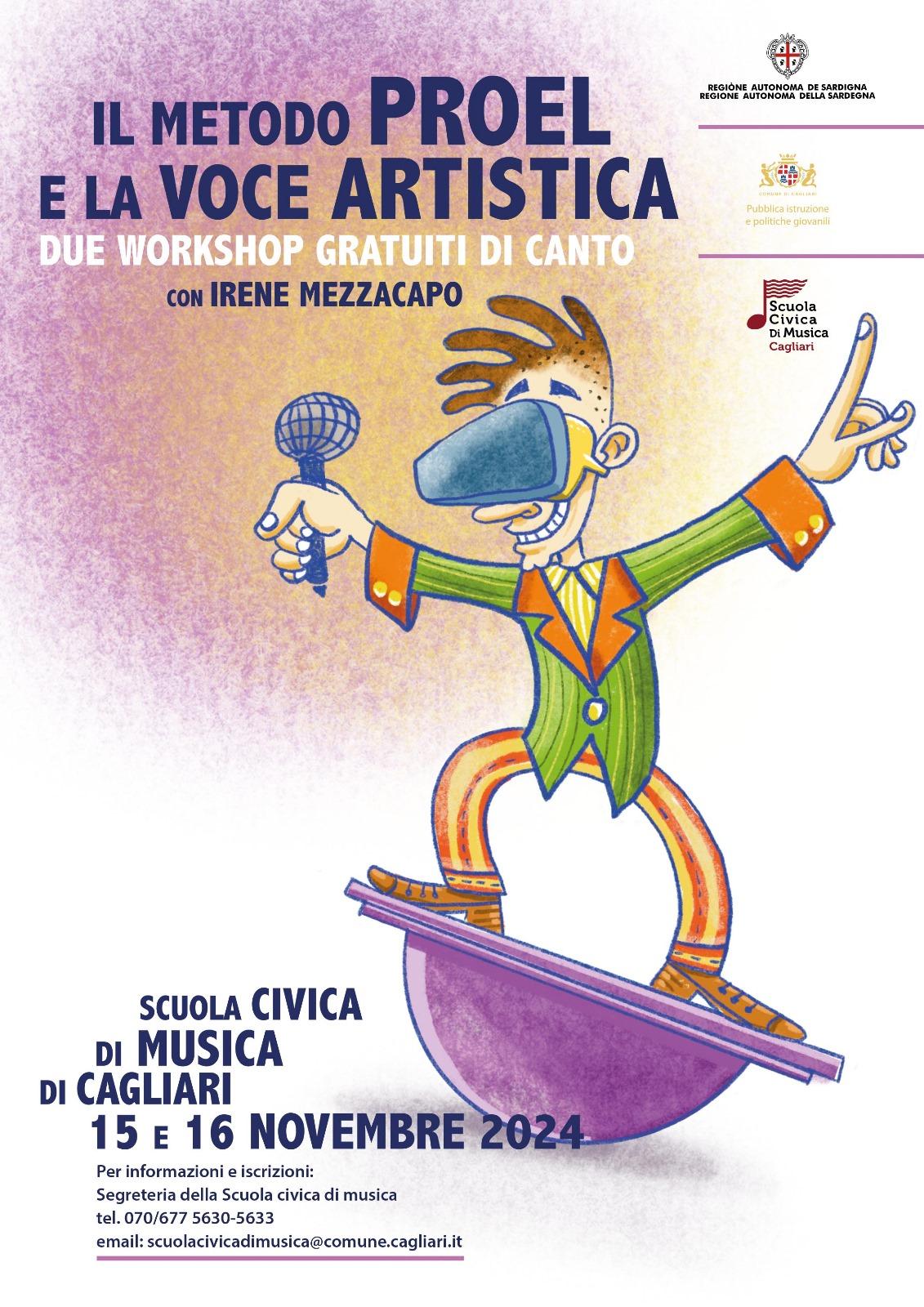 Metodo Proel e la voce artistica - workshop di canto Scuola civica di Musica