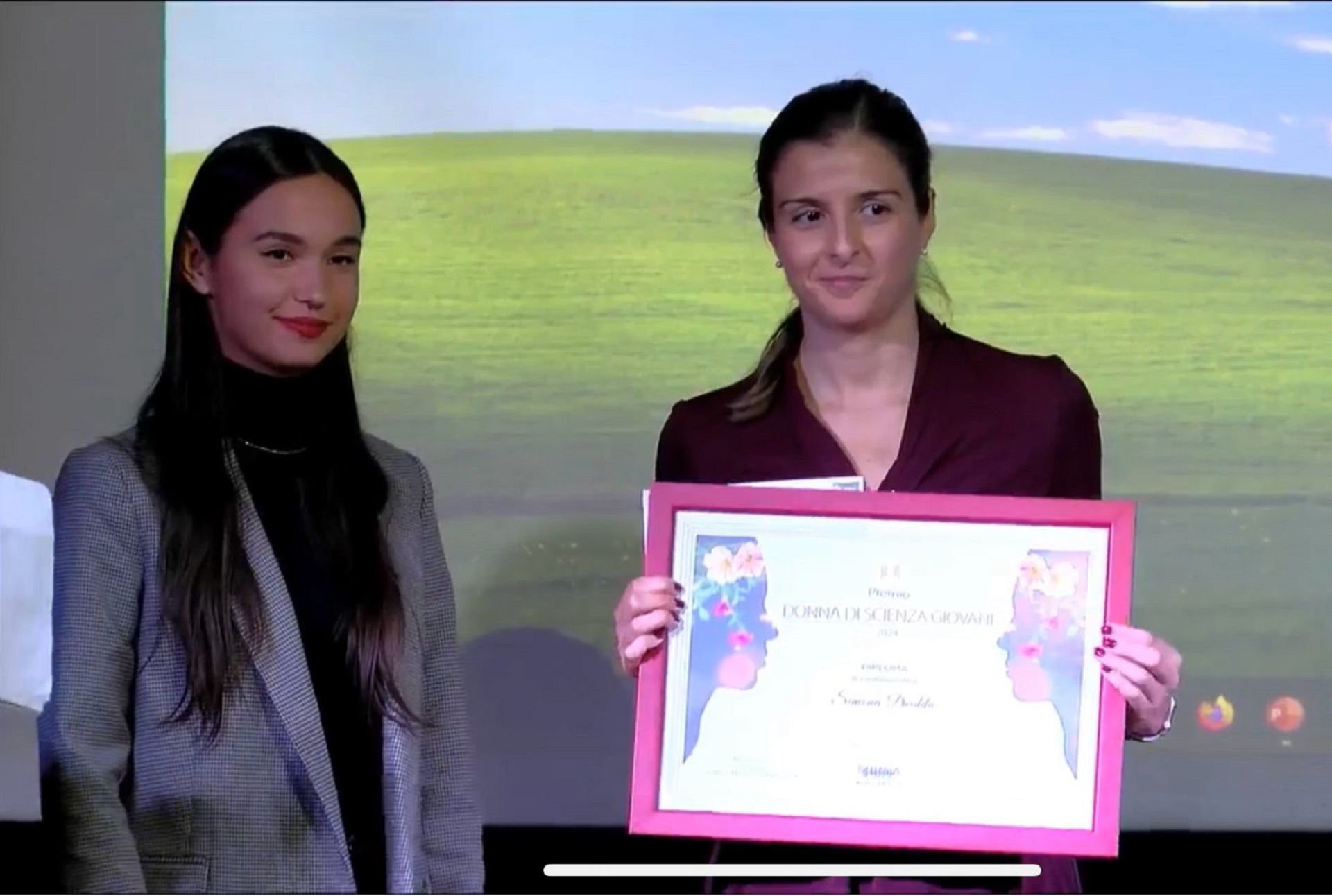 Chiara Cocco con Simona Deidda