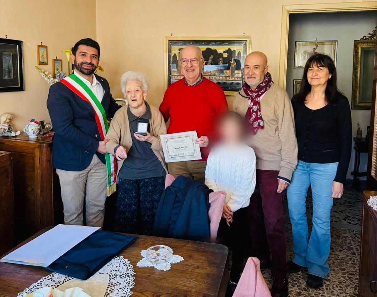 Marco Benucci con Maria Barbara Attene