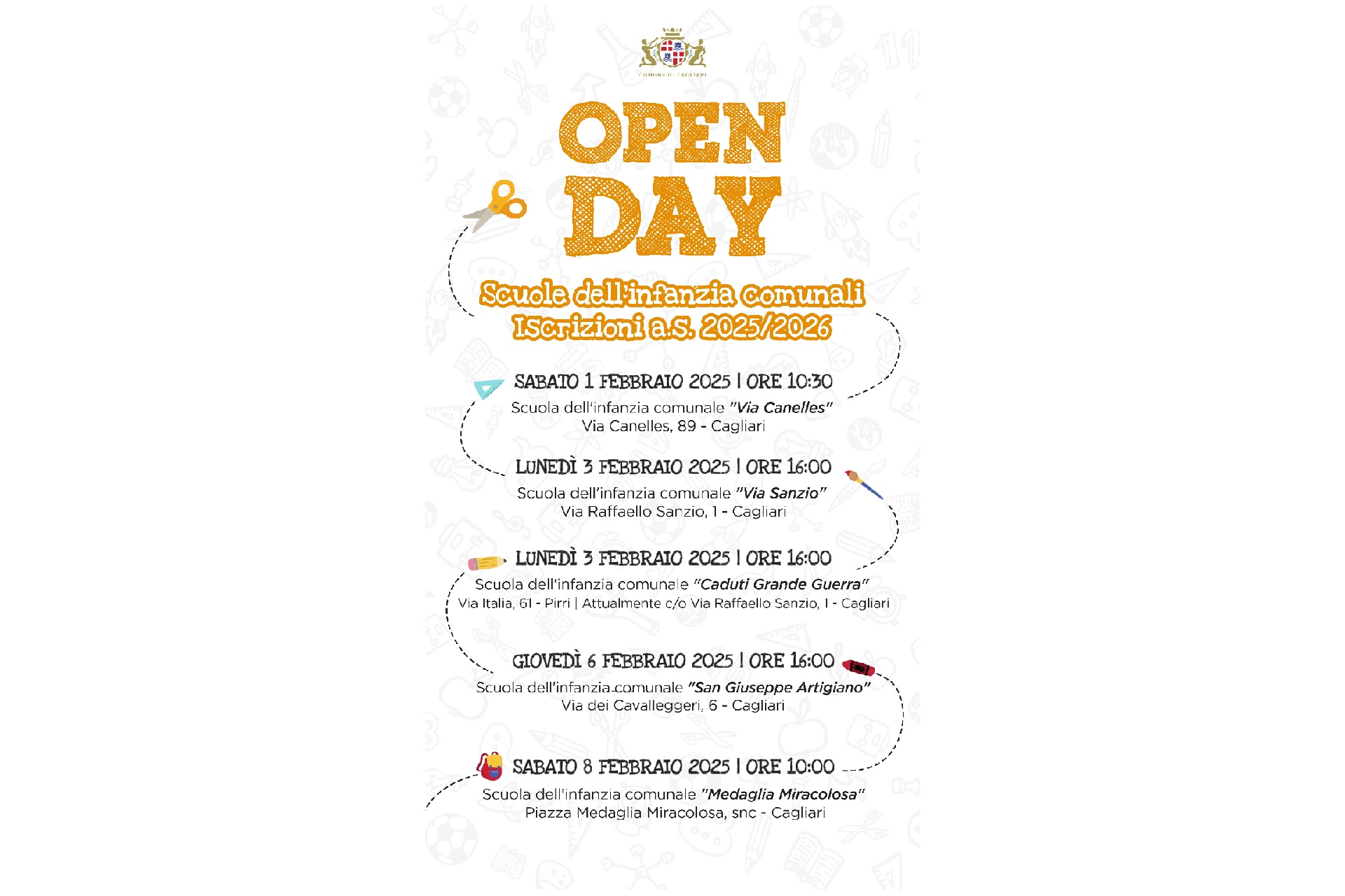 Open day Scuole comunali dell'infanzia 2025/2026