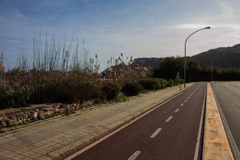 Corridoio ciclabile Poetto - Sant'Elia