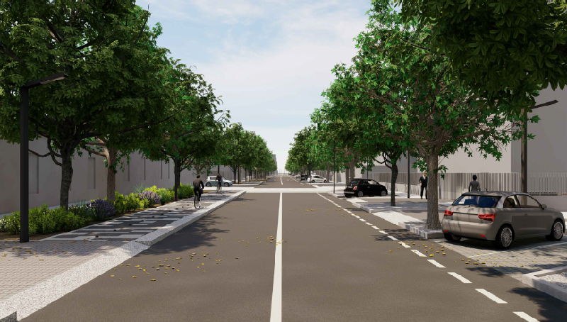 CA3.2.8.3.b - Riqualificazione ambientale e paesaggistica di Viale Trieste: un nuovo volto per la città (tratto via Pola - Viale Trento)