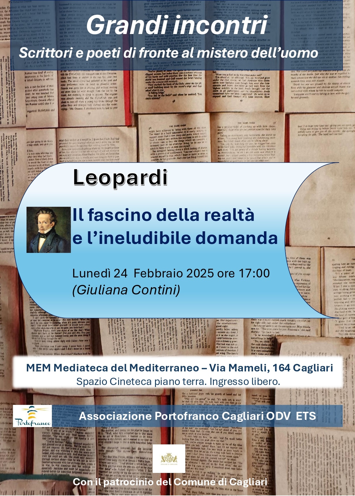Grandi incontri alla MEM di Cagliari