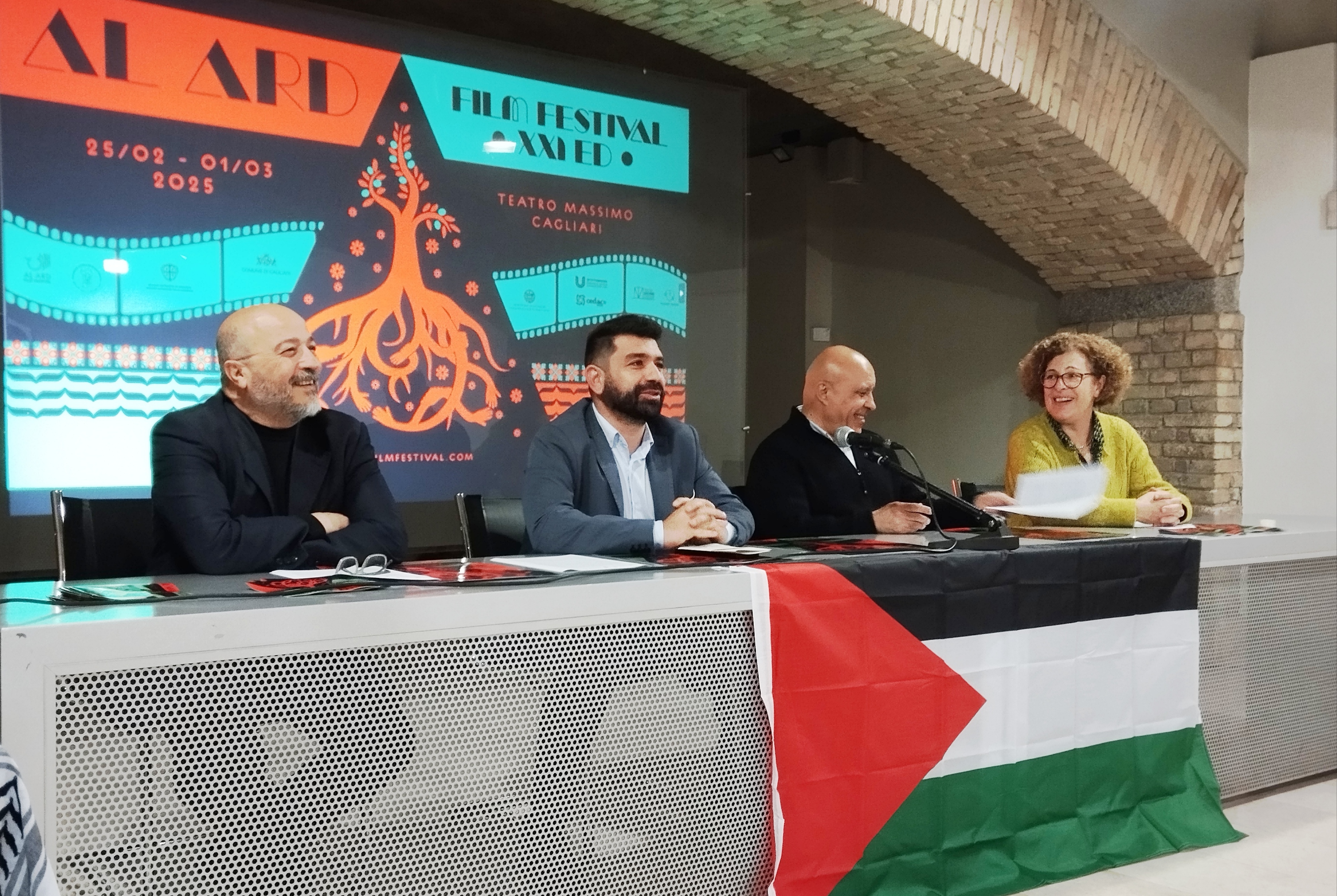 Conferenza stampa di presentazione dell'Al Ard Film Festival