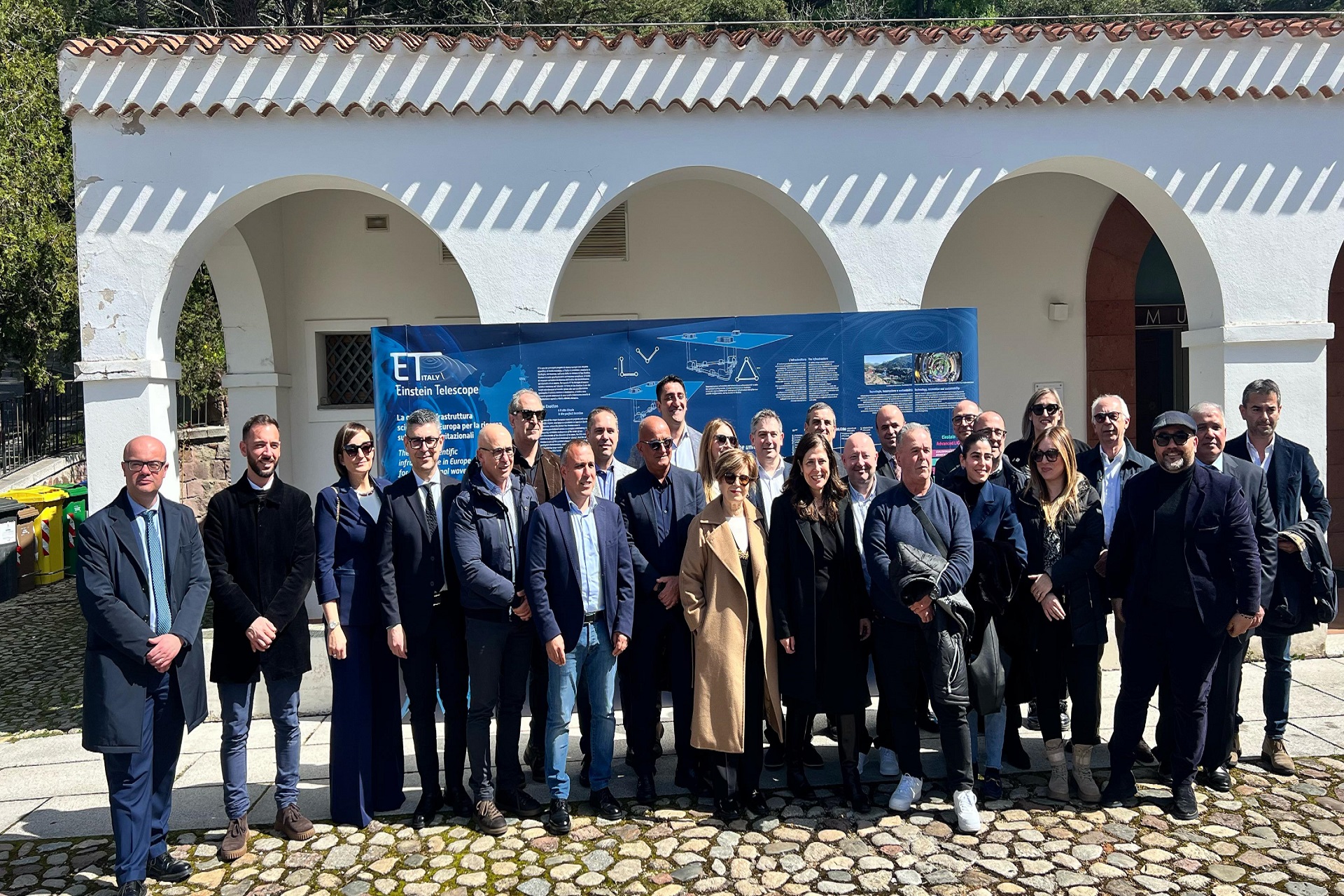 Einstein Telescope - Firma accordo sostegno e candidatura Sos Enattos
