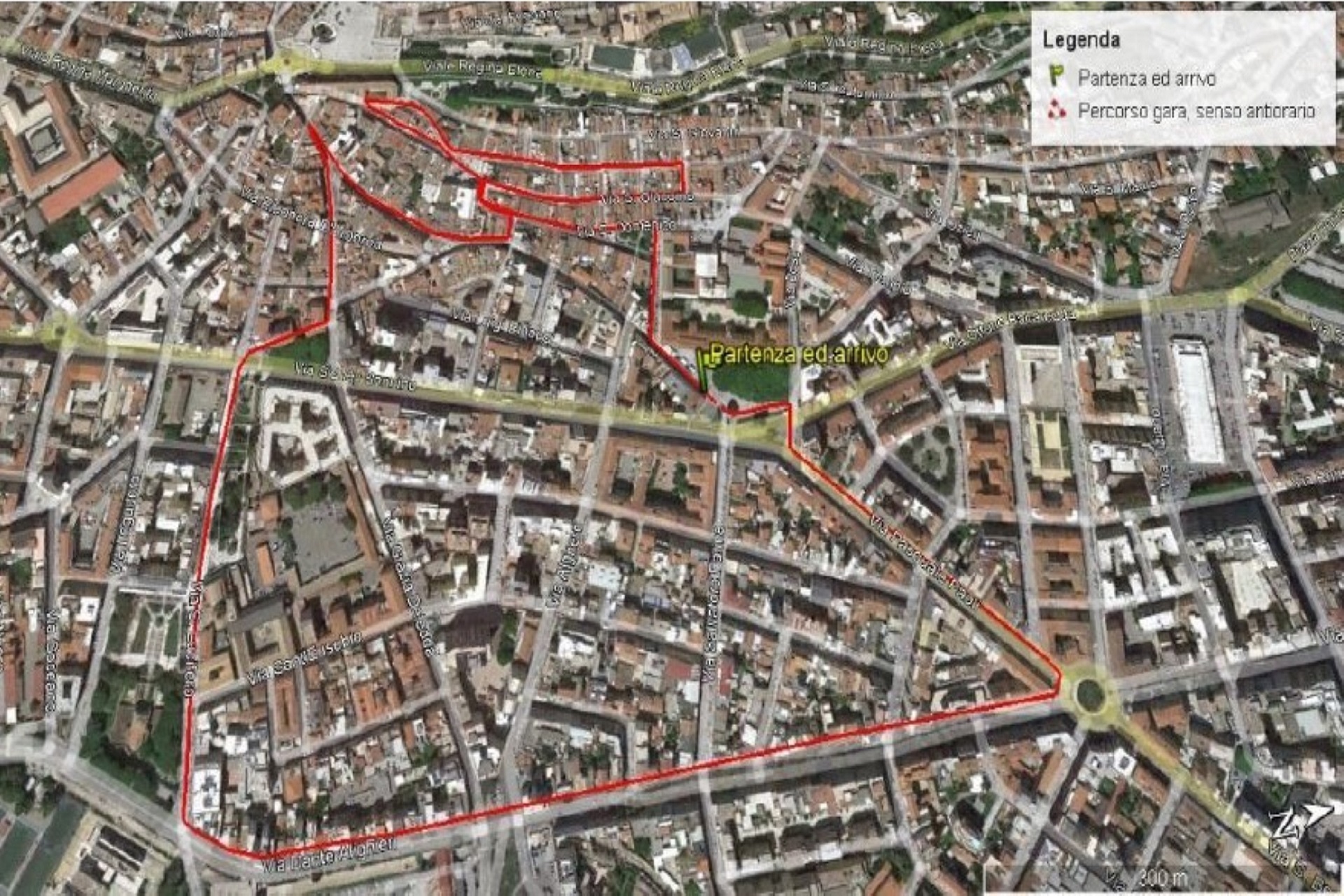 Vivicittà 2025 Cagliari - percorso