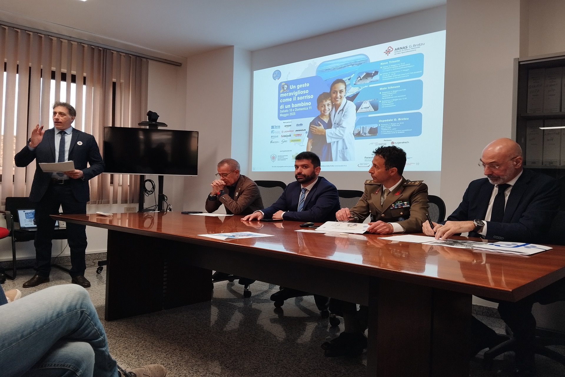 La conferenza stampa di presentazione dell'iniziativa