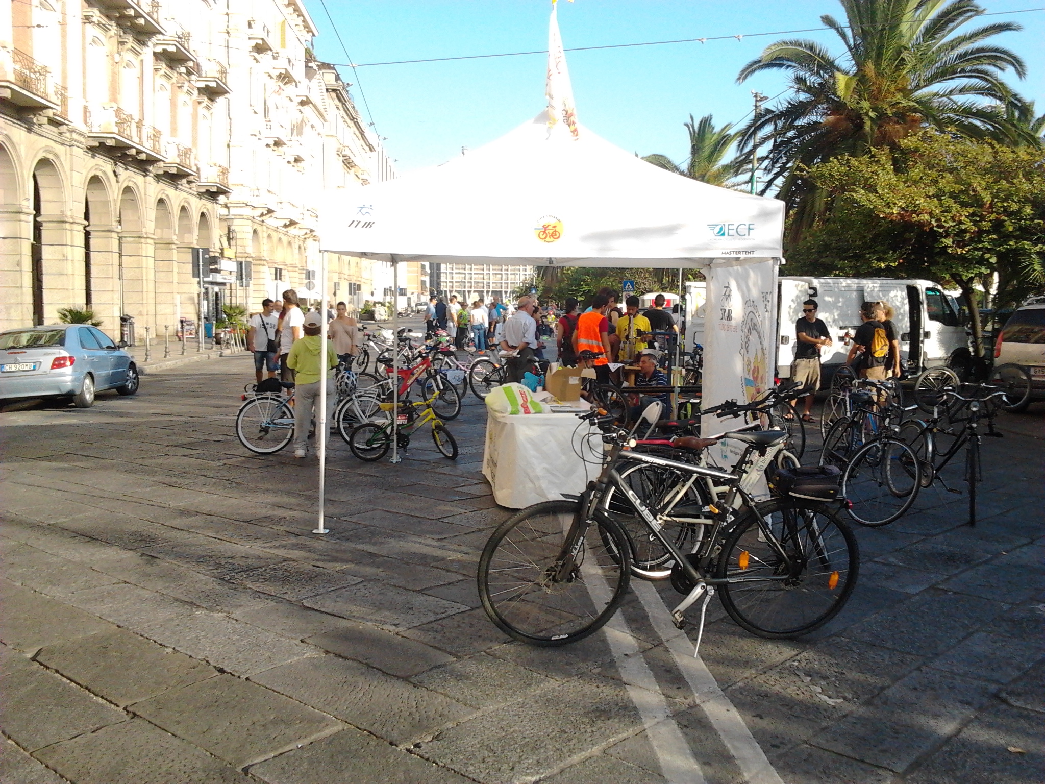Cagliari - Cicloraduno in una foto di repertorio