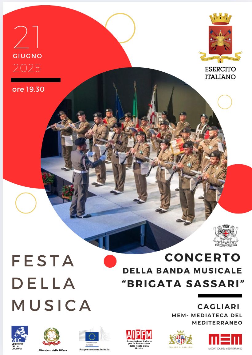 Cagliari - Concerto Banda Brigata Sassari