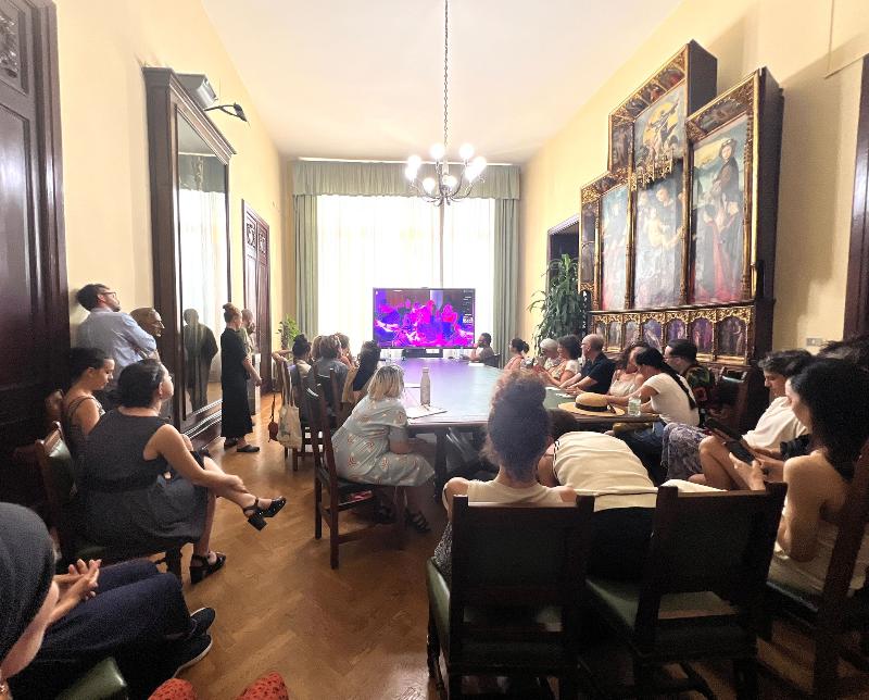 Palazzo Bacaredda - momento dell'Assemblea