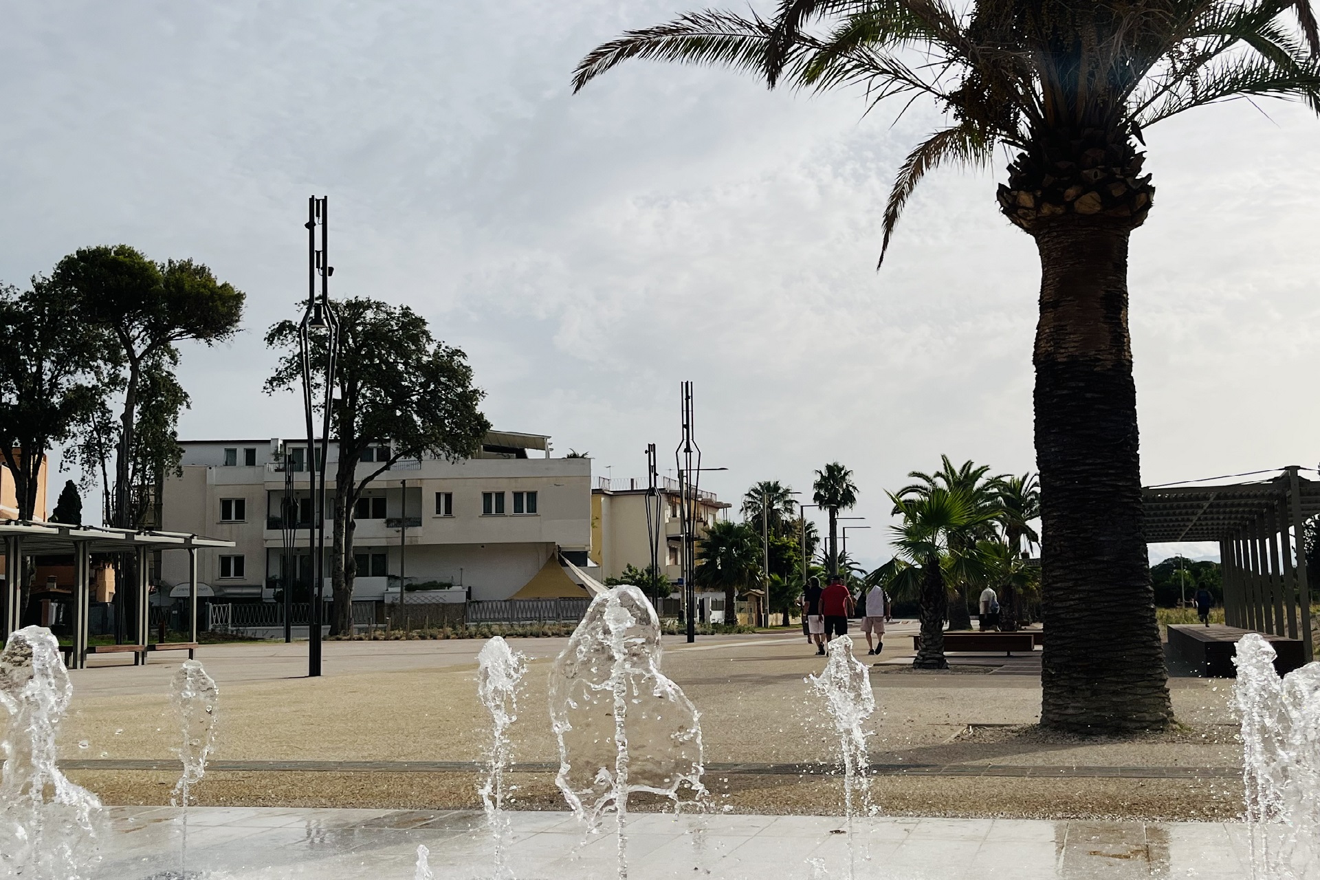 Cagliari - nuova piazza Degli Arcipelaghi