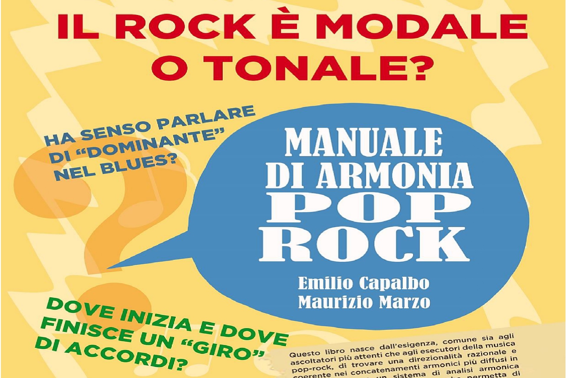 Manuale di Armonia Pop-Rock