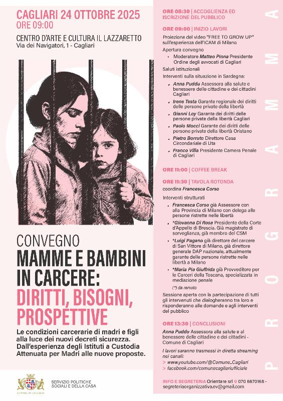 Convegno - Mamme e bambini in carcere diritti, bisogni, prospettive