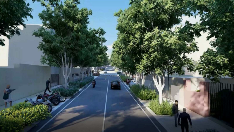 CA3.2.8.3.c - Riqualificazione di Viale Merello: sicurezza, mobilità e verde urbano