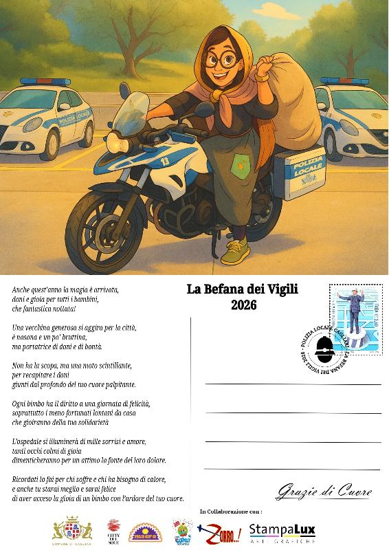Cagliari - Befana dei Vigili (locandina)