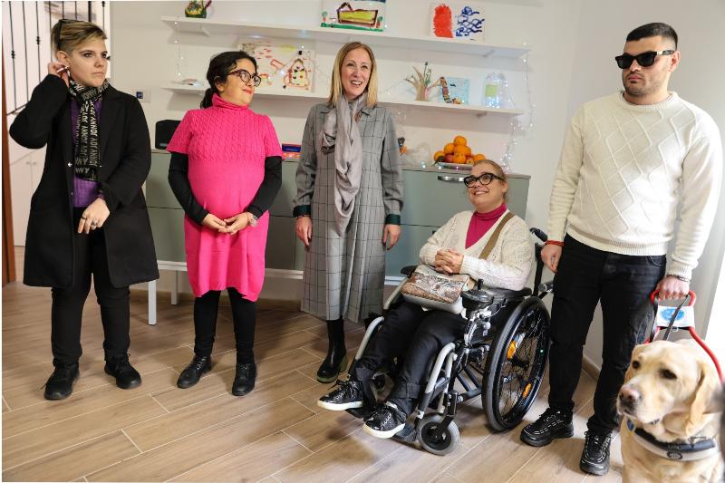 L'inaugurazione di Casa fenice