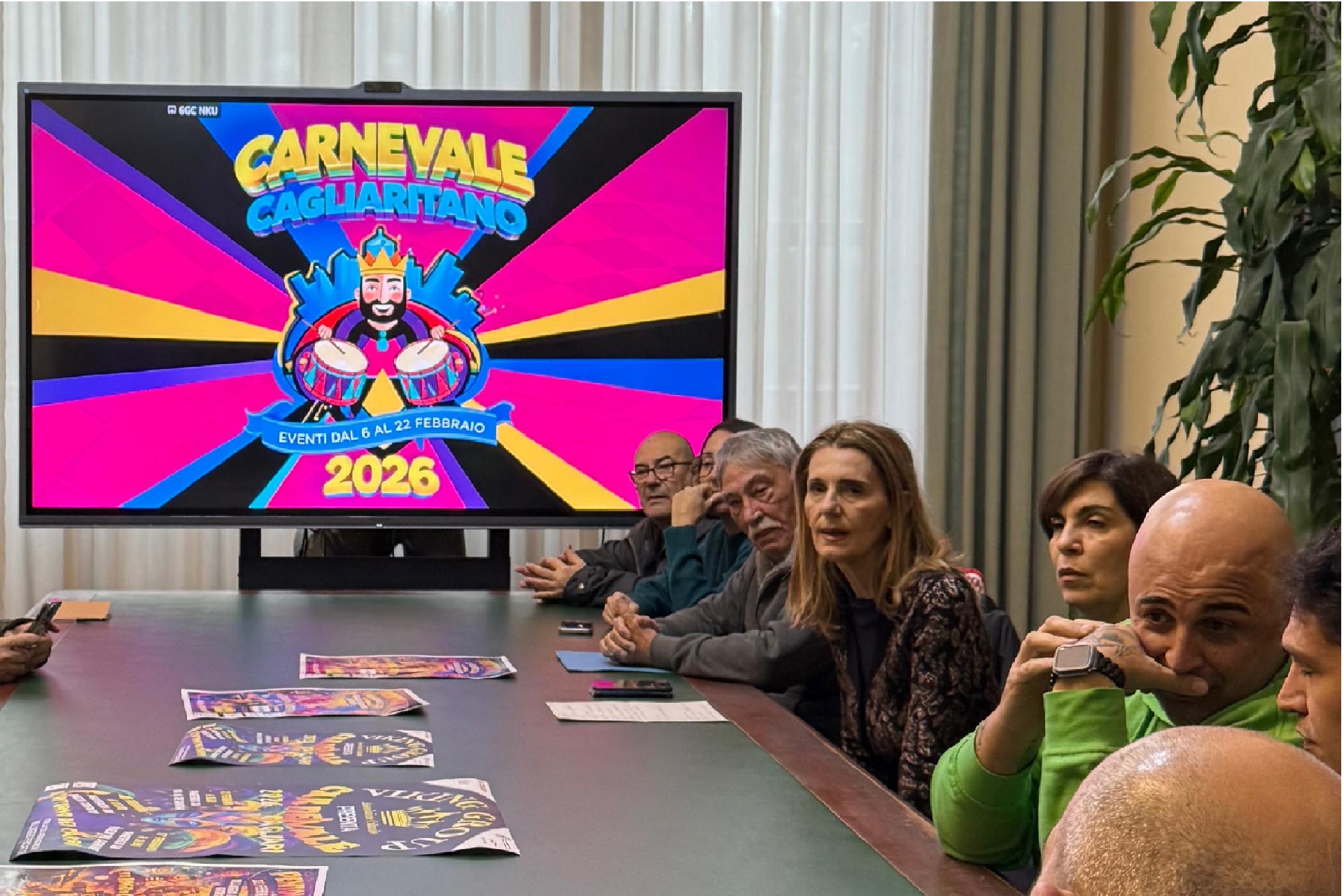 Canevale Cagliaritano 2026 - presentazione a Palazzo Bacaredda