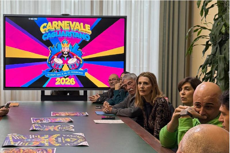 Canevale Cagliaritano 2026 - presentazione a Palazzo Bacaredda