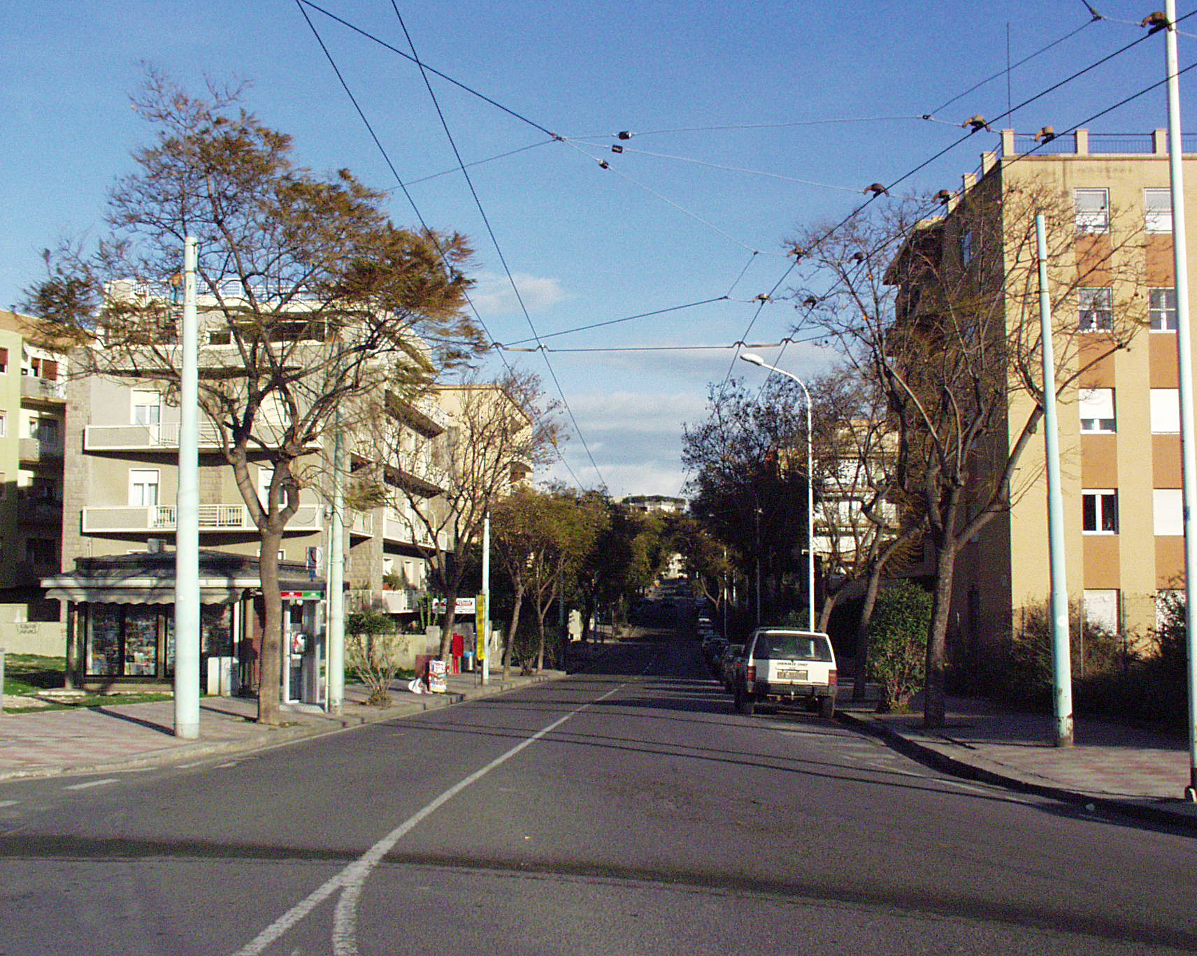 Cagliari - via Milano (archivio)